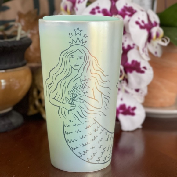 Starbucks Siren Ceramic Tumbler 50th Anniversary - Picture 3 of 5